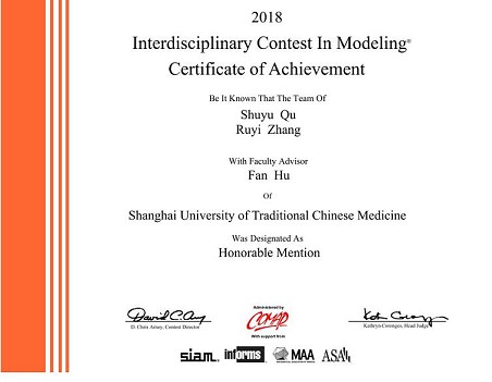 bw必威西汉姆联学生喜获数学建模国际二等奖