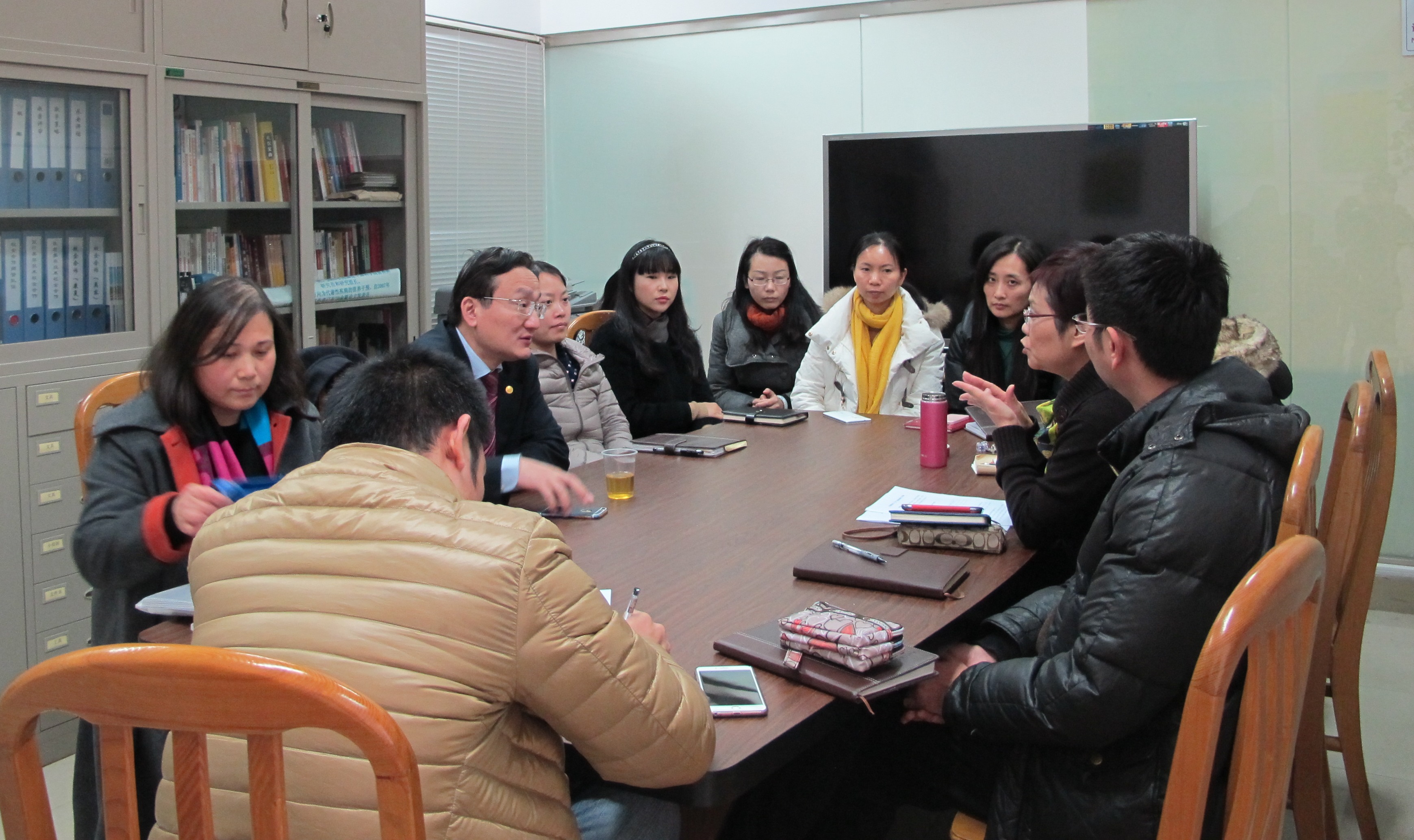 徐建光校长参加bw必威西汉姆联党员领导干部民主生活会